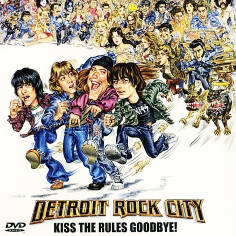 Detroit Rock City DVD New Line Home Video Comedy Rated R Widescreen